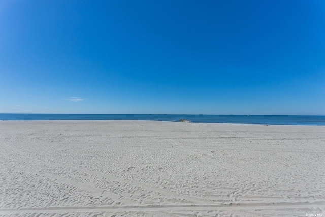water view featuring a beach view