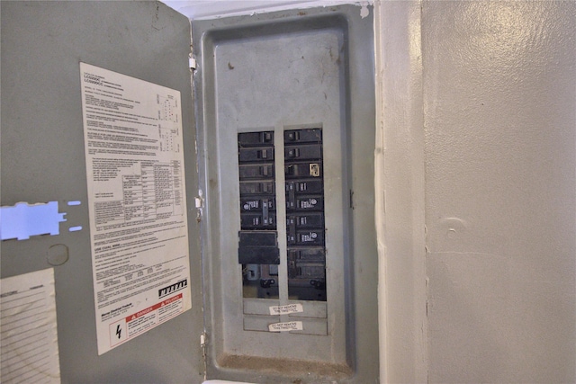 utilities with electric panel