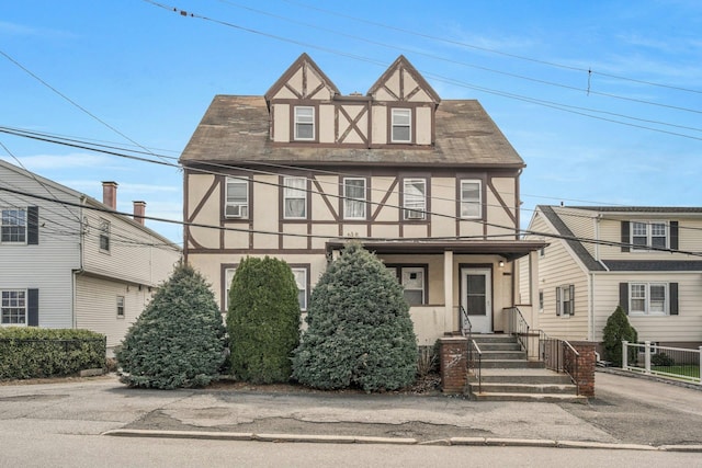 28 Greenwood Ave, Port Chester, NY 10573 - tudor house featuring stucco siding