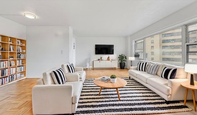 view of living area