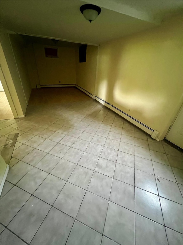 7 Murray Ln, Coram, NY 11727 - empty room with light tile patterned floors