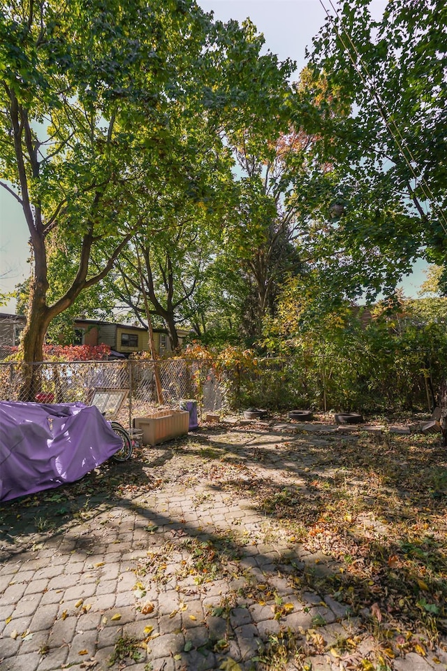 138 S Clark St, Newburgh, NY 12550 - view of yard featuring a patio area and fence