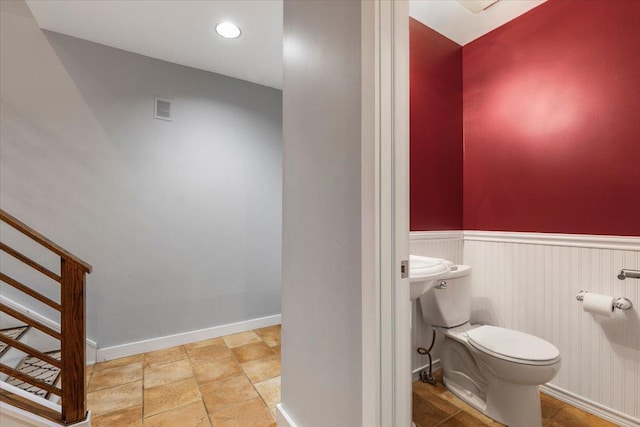 19 James Ct Unit 19, Port Chester, NY 10573 - half bath with toilet and baseboards