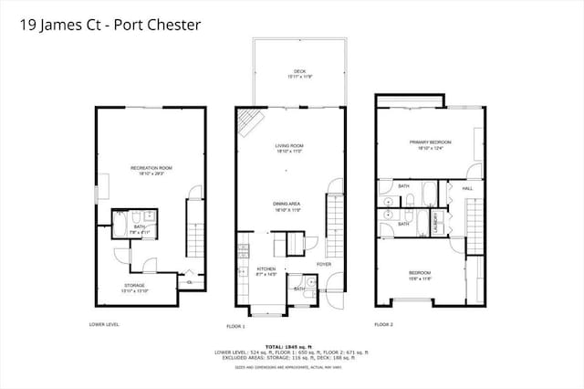 19 James Ct Unit 19, Port Chester, NY 10573 - property floor plan
