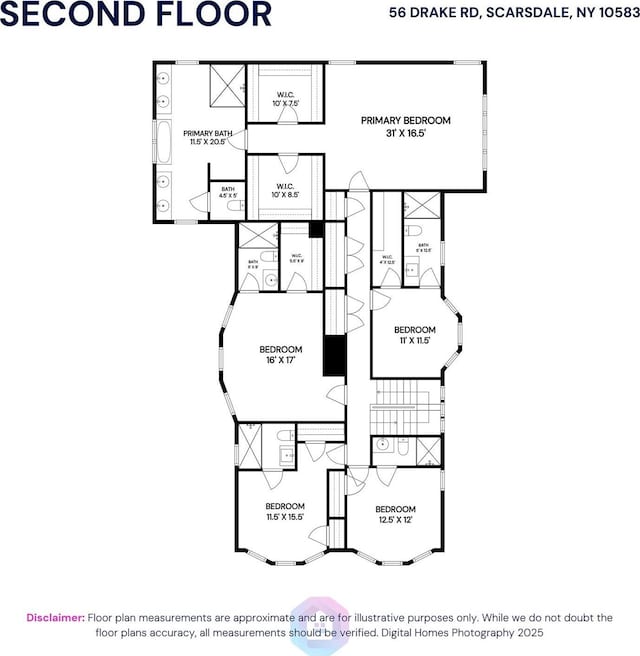 56 Drake Rd, Scarsdale, NY 10583 - property floor plan