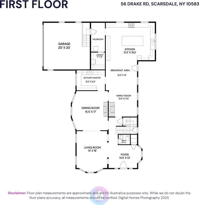 56 Drake Rd, Scarsdale, NY 10583 - room layout