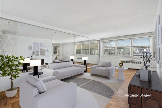 90-59 56th Ave Unit 2J, Elmhurst, NY 11373 - living area with radiator heating unit