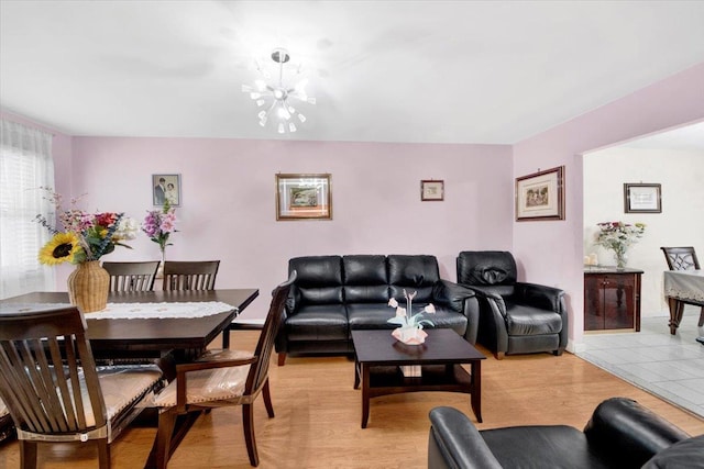2559 Seymour Ave, Bronx, NY 10469 - living room featuring a notable chandelier