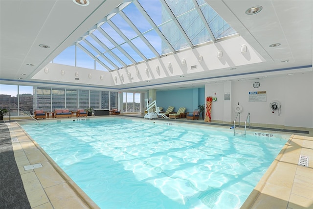 view of pool