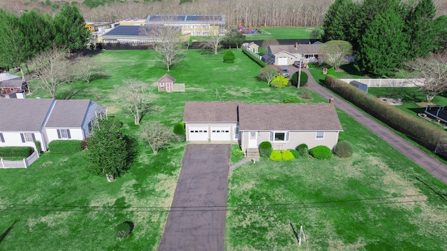 drone / aerial view