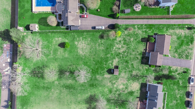 drone / aerial view