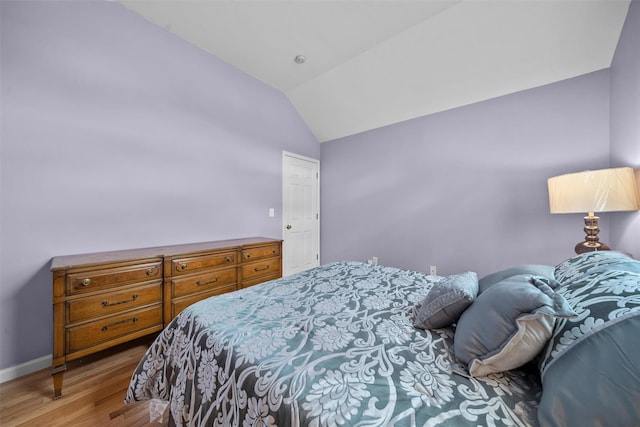 7 Center Cir, Florida, NY 10921 - bedroom featuring vaulted ceiling, wood finished floors, and baseboards