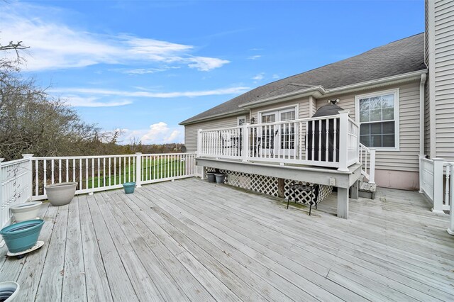 7 Center Cir, Florida, NY 10921 - view of deck