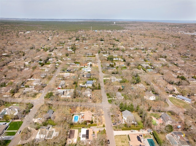 drone / aerial view