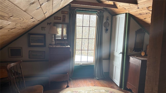 entryway with light wood-style floors, vaulted ceiling, and plenty of natural light