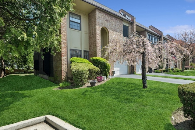 60 Southgate Cir, Massapequa Park, NY 11762 - view of property with concrete driveway and a garage