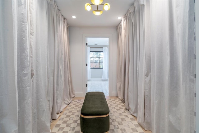 64 Jane Ct, Westbury, NY 11590 - hallway with light floors