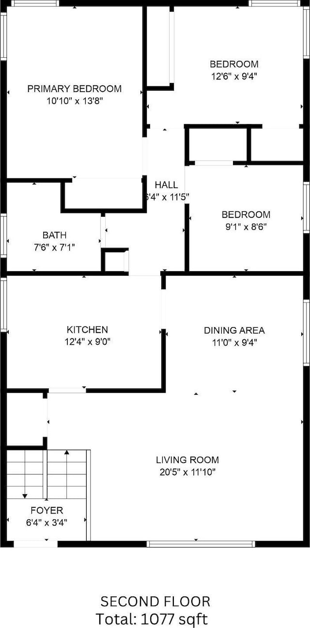 97 Arlington Ave, Valley Stream, NY 11580 - floor plan