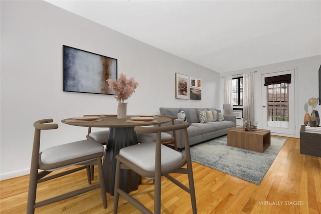 41-23 76th St # 2B, Elmhurst, NY 11373 - dining room featuring wood finished floors