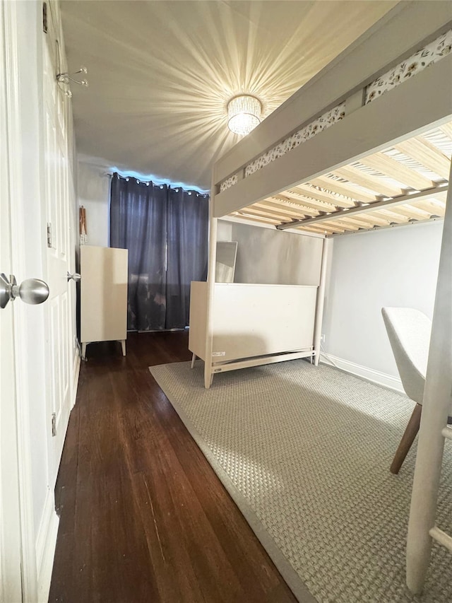 1475 Thieriot Ave Unit 6E, Bronx, NY 10460 - unfurnished bedroom featuring wood-type flooring