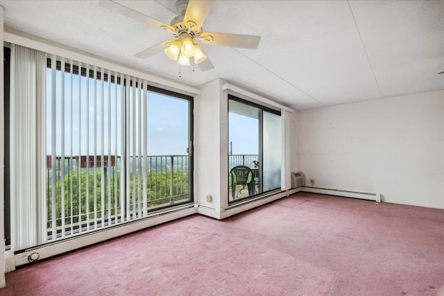 150 Overlook Ave Unit 8V, Peekskill, NY 10566 - carpeted spare room with ceiling fan