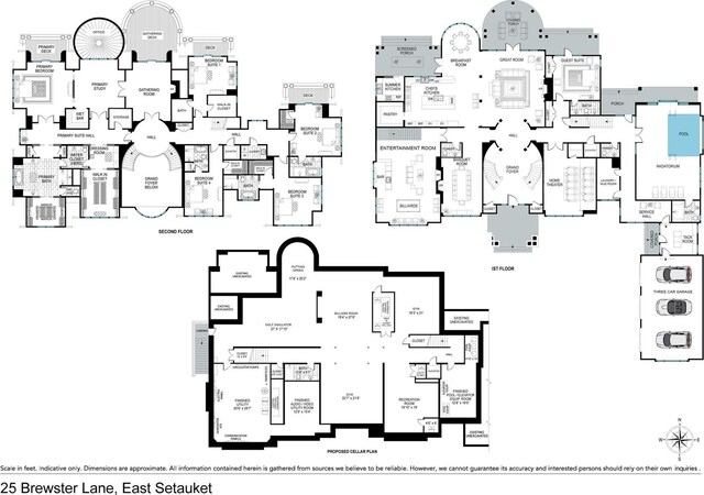 25 Brewster Ln, East Setauket, NY 11733 - home floor plan