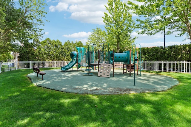 5 Hamlet Woods Dr, Saint James, NY 11780 - community play area with a yard and fence