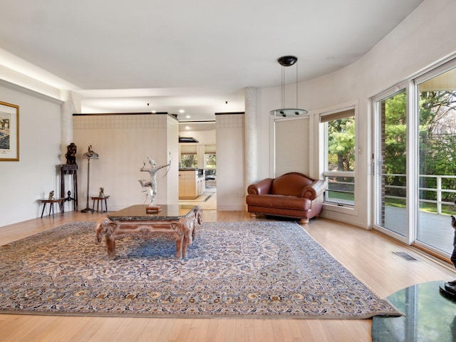 110A Windsor Gate, Great Neck, NY 11020 - living room with hardwood / wood-style flooring