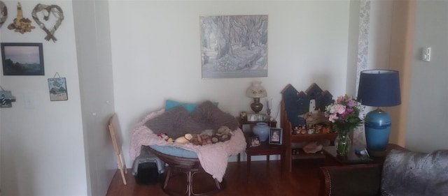 living room featuring wood finished floors