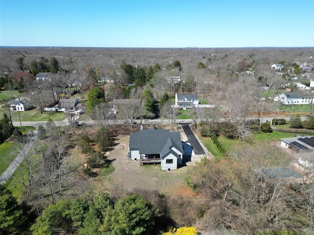 birds eye view of property featuring a residential view