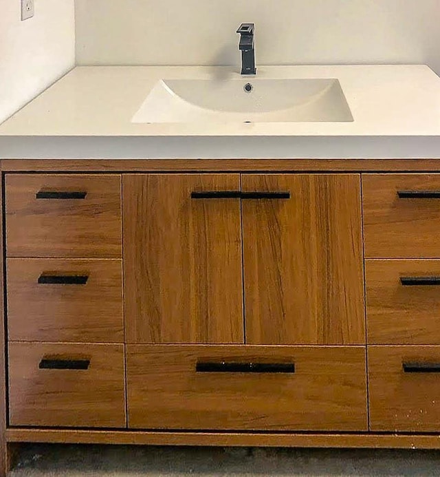 interior space featuring a sink