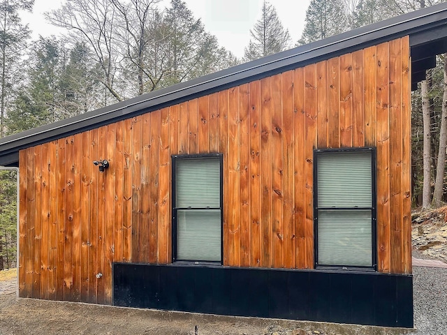 view of property exterior