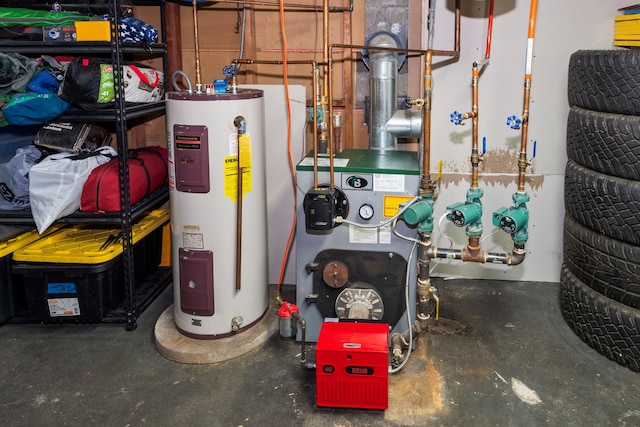 utilities with water heater