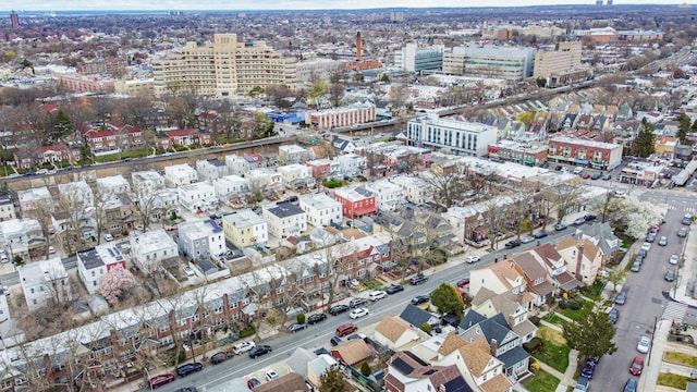 150-31 Hoover Ave, Briarwood, NY 11432 - aerial view of property's location featuring nearby urban area
