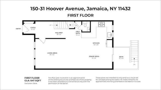 150-31 Hoover Ave, Briarwood, NY 11432 - view of room layout