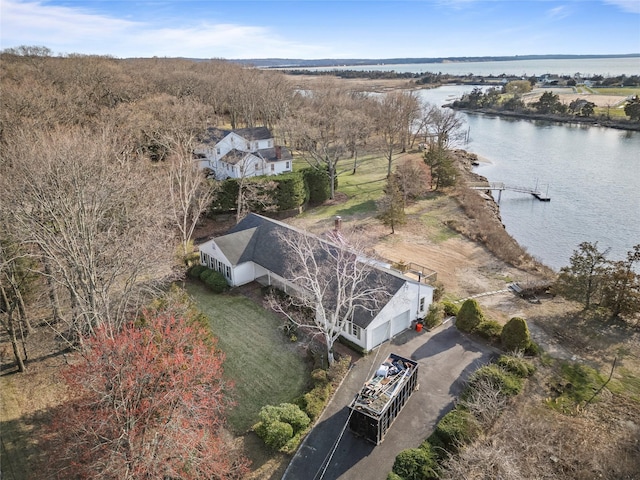 46 Mount Grey Rd, Setauket, NY 11733 - aerial view of property and surrounding area with a nearby body of water