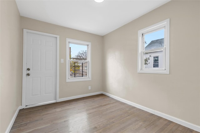 425 Quincy Ave, Bronx, NY 10465 - spare room with baseboards and wood finished floors