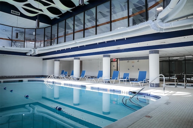 view of pool