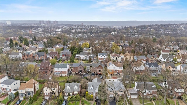 birds eye view of property featuring a residential view