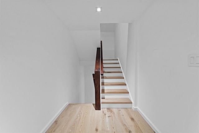 341 Furnace Dock Rd Unit 5, Cortlandt Manor, NY 10567 - stairs with wood finished floors and baseboards