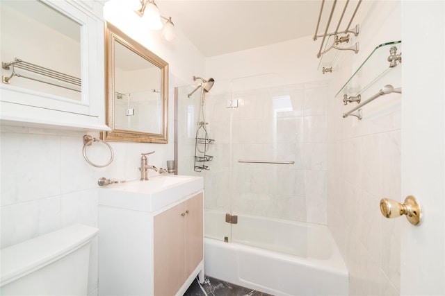2241 Palmer Ave Unit 3A, New Rochelle, NY 10801 - bathroom featuring toilet, shower / washtub combination, and vanity