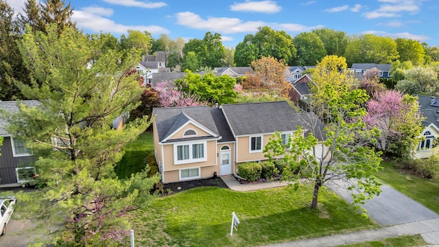 13 Iris Cir, Beacon, NY 12508 - drone / aerial view featuring a residential view