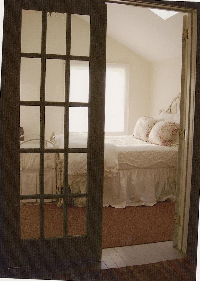 535 Beechwoods Rd, Callicoon, NY 12723 - bedroom featuring vaulted ceiling