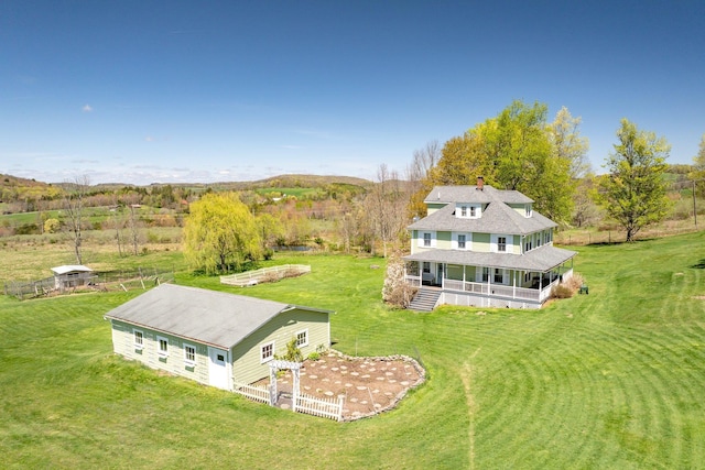 535 Beechwoods Rd, Callicoon, NY 12723 - view from above of property
