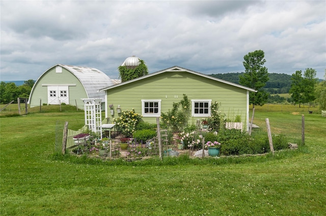 535 Beechwoods Rd, Callicoon, NY 12723 - back of property with a garage
