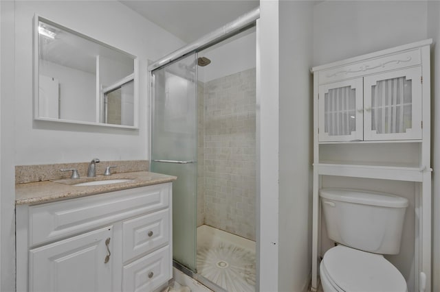 8 Percheron Ln, Roslyn Heights, NY 11577 - full bath with a shower stall, toilet, and vanity