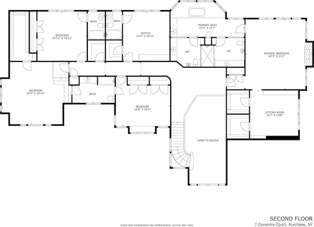 7 Coventry Ct, Purchase, NY 10577 - view of room layout