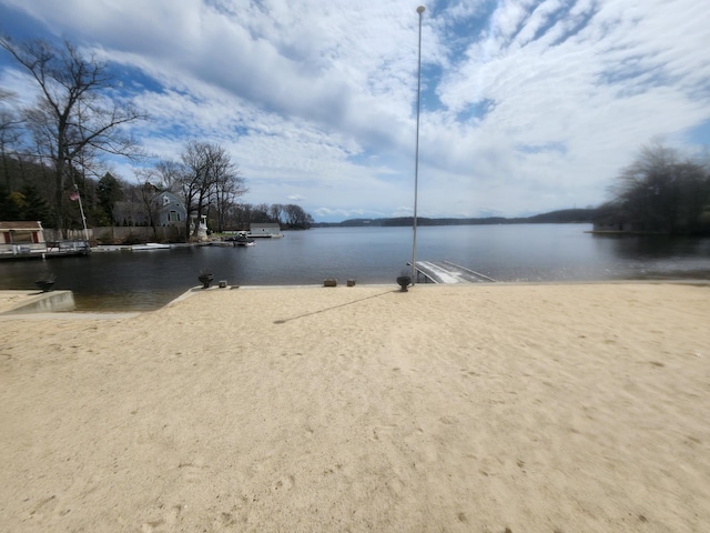property view of water