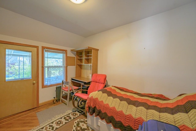 193-21 109th Rd, Saint Albans, NY 11412 - bedroom with radiator and wood finished floors