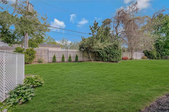 122 Knolls Dr Unit 122, Stony Brook, NY 11790 - view of yard featuring a fenced backyard